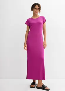 Abito di jersey in misto viscosa e elastan fluente, bonprix