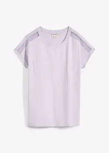 Maglia con pizzo, bonprix