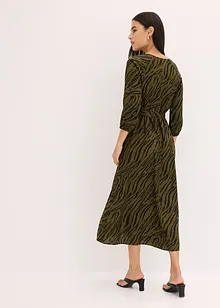 Abito midi in viscosa fluente, bonprix