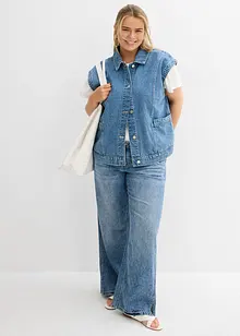 Gilet in jeans, bonprix