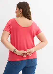 T-shirt con scollatura profonda sulla schiena, bonprix