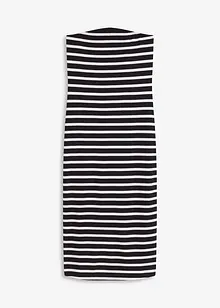 Abito a fascia in maglia a costine, bonprix