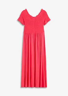 Abito midi con lavorazione a punto smock, bonprix