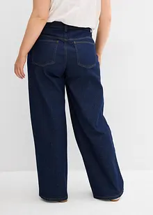 Jeans wide leg, vita alta, bonprix