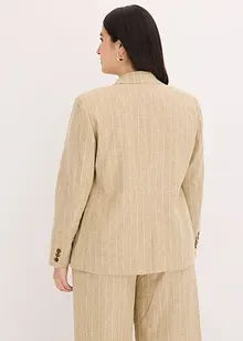 Blazer in misto lino, bonprix