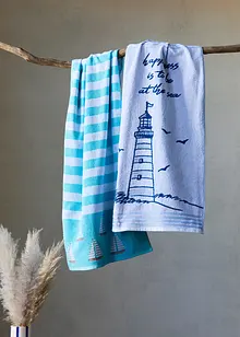 Asciugamano con faro, bonprix