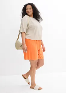 Shorts con elastico in vita in morbido misto viscosa, bonprix