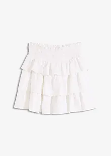 Minigonna in puro cotone, bonprix