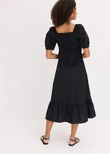 Abito midi in puro cotone biologico, bonprix