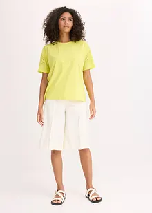 T-shirt con ricami traforati, bonprix