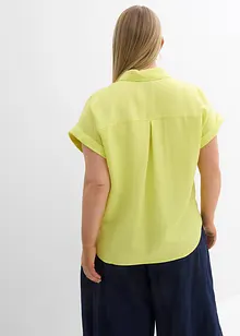 Camicetta a maniche corte in misto lyocell fluente, bonprix