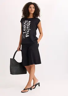 Maglia lunga in puro cotone biologico, bonprix