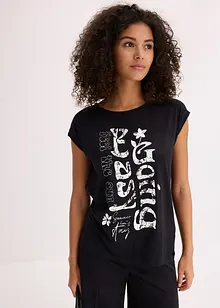Maglia lunga in puro cotone biologico, bonprix