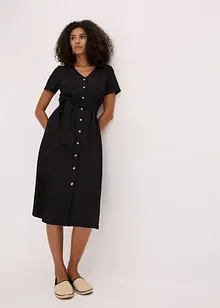 Abito in jersey crêpe leggero, bonprix