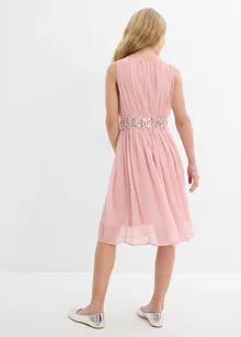 Abito in chiffon con paillettes, bonprix