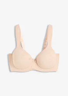 Reggiseno con coppe preformate ricamate, bonprix