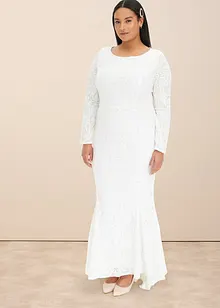 Abito da sposa ricamato con paillettes, bonprix