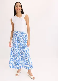 Gonna in jersey con fascia alta in vita, bonprix