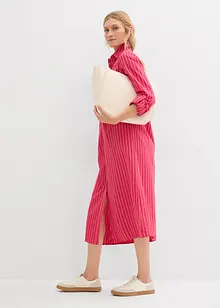 Abito in puro cotone con colletto, bonprix