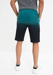 Bermuda in felpa con colori sfumati, bonprix
