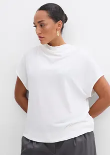Maglia in crêpe operato, bonprix