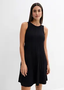 Abito in maglia svasato in misto viscosa, bonprix