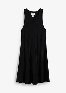 Abito in maglia svasato in misto viscosa, bonprix