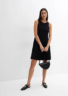 Abito in maglia svasato in misto viscosa, bonprix