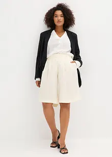 Bermuda in misto viscosa fluente, bonprix