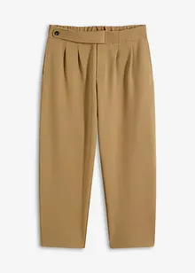 Pantaloni in jersey con pinces, bonprix