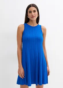 Abito in maglia svasato in misto viscosa, bonprix