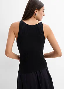 Top in maglia aderente in misto viscosa, bonprix
