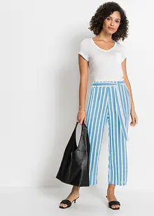 Pantaloni a palazzo a vita alta, bonprix