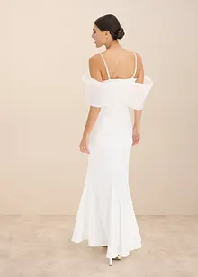 Abito da sposa in satin lucido con strass, bonprix