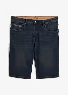 Bermuda di jeans elasticizzati, slim fit, bonprix