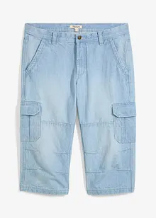 Jeans cargo a pinocchietto regular fit, straight, bonprix