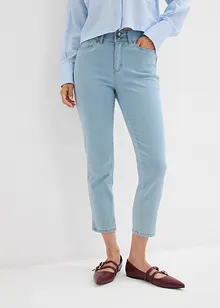 Jeans slim fiti con cinta comoda, vita media, bonprix