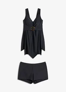 Tankini lungo con spalline larghe (set 2 pezzi), bonprix