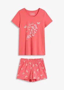 Pigiama estivo in puro cotone, bonprix