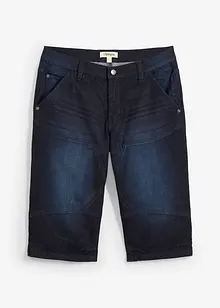 Bermuda in jeans lunghi elasticizzati, regular fit, bonprix
