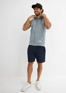 Bermuda in felpa con effetto lavato, bonprix