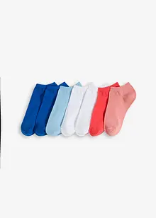 Calzini per sneakers con cotone biologico (pacco da 7 paia), bonprix