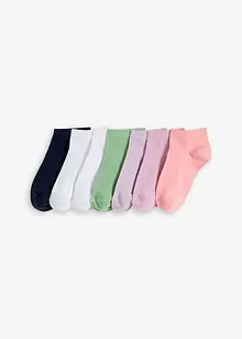 Calzini corti con cotone biologico (pacco da 7 paia), bonprix