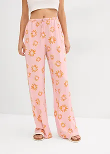 Pantaloni in morbida viscosa con elastico in vita, bonprix