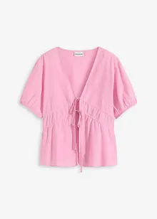 Blusa con laccetti, bonprix