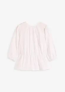 Blusa con maniche a sbuffo e scollatura alla schiena, bonprix