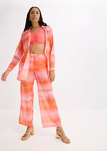 Pantaloni larghi in fantasia batik, bonprix