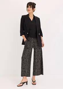 Pantaloni culotte in  jersey crêpe, bonprix