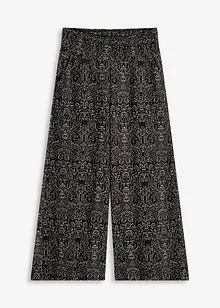 Pantaloni culotte in  jersey crêpe, bonprix