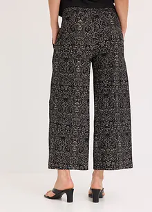 Pantaloni culotte in  jersey crêpe, bonprix